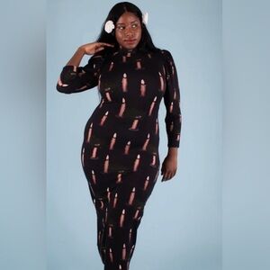 Samantha Pleet Demeter Dress in Candle Print - Sample Sale